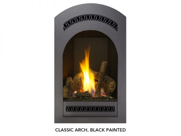 Fireplace X | Bed and Breakfast Classic Arch Black Painted