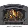 Fireplace X | 34 DVL Deluxe Charcoal Painted