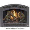 Fireplace X | 34 DVL French Country Black Painted