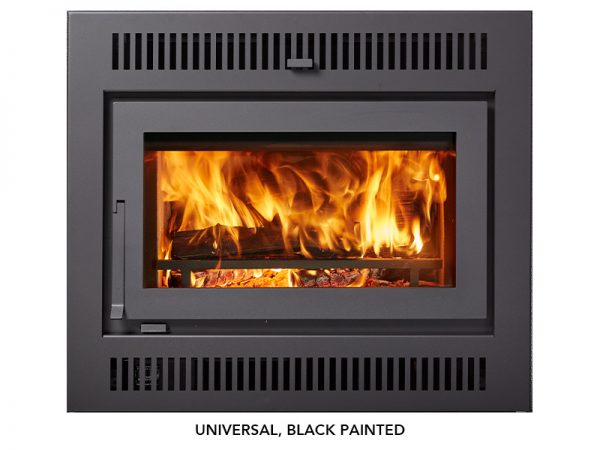 Fireplace X | 42 Apex Universal Black Painted