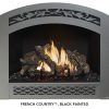Fireplace X | 864 TRV 31K French Country Black Painted